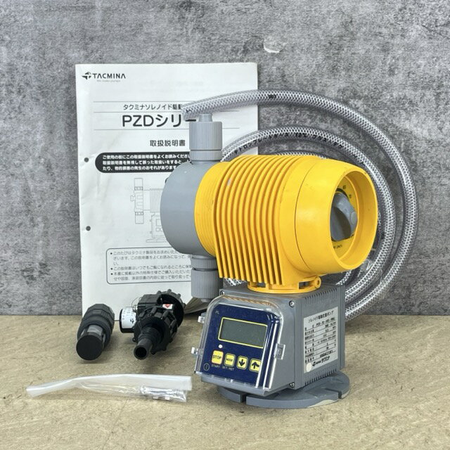 樂天商城 - ★5月30日24時間限定 ポイント10倍★ソレノイド駆動定量ポンプ 【中古】通電OK タクミナ ZD-32-VEC-HWJ 360ml/min 0.3MPa 10-240V 50/60Hz 注入量ダイレクト入力 / 516818