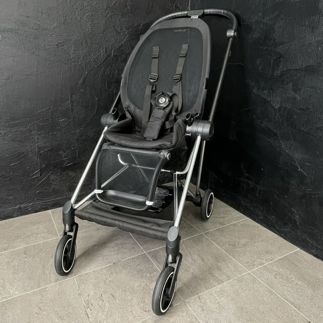 cybex MIOS サイベックス ミオス シートフレーム RBA ベビーカー ドイツ 子供用品 クローム ブラック系 EN1888 【中古】/ 516219