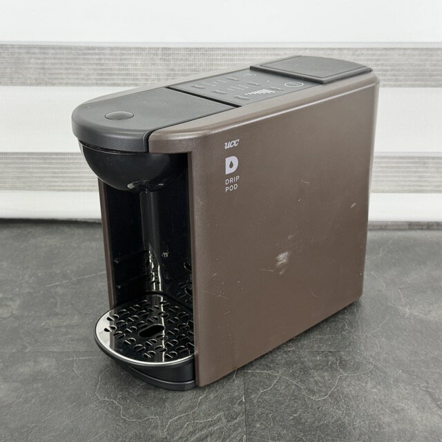 UCC ドリップポッド抽出マシン 【中古】上島珈琲 動作保証 DP3 2022年製 ブラウン カプセル式 コーヒーメーカー 家庭用 / 515220
