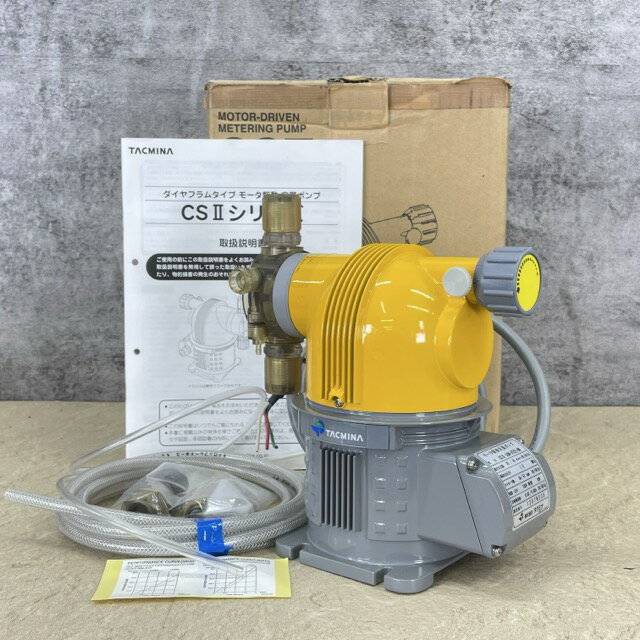 乐天商城 - ★お買い物マラソン期間中限定 ポイント10倍★未使用品 保管品 TACMINA タクミナ ダイヤフラムタイプ CSII-30N-VTCE-HW 単相100V ダイヤフラムタイプ / 516822 在★2