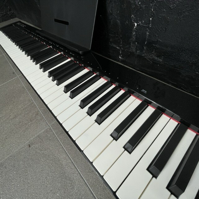 乐天商城 - 88鍵デジタルピアノ 【中古】動作保証 NikoMaku ニコマク SWAN-S 電子ピアノ スタンド付き キーボード ブラック / 70323
