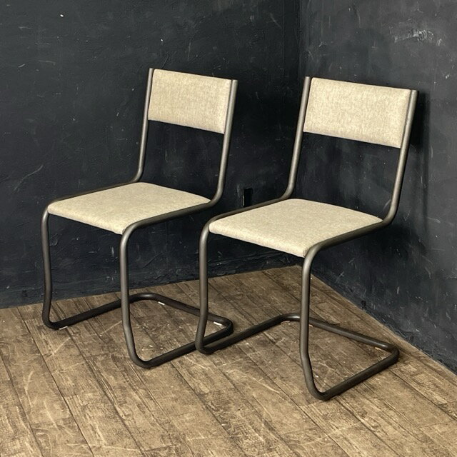 ジャーナルスタンダードファニチャー インノーチェ スプリングチェア カンチレバー 2客 ベージュ ファブリック JOURNAL STANDARD/515424