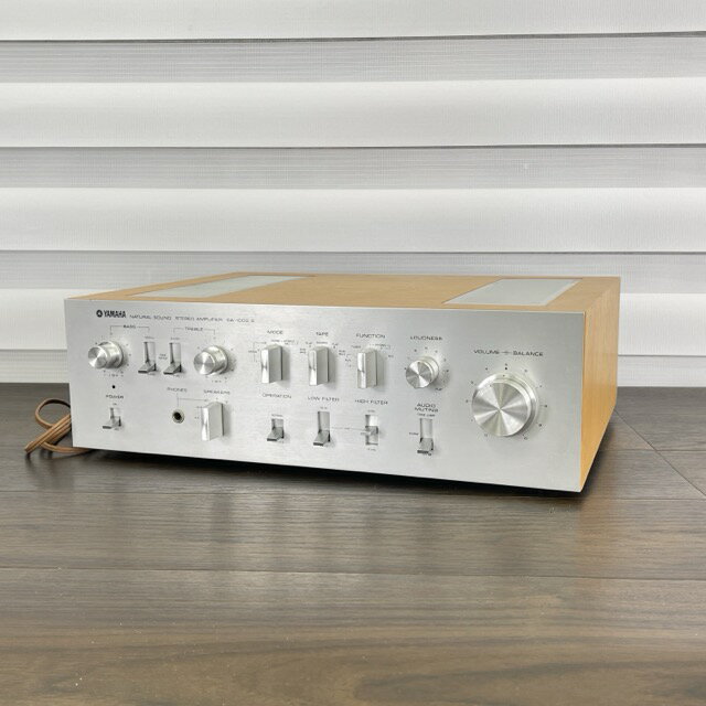 ★1月20日 24時間限定 ポイント10倍★プリメインアンプ 【中古】動作保証 YAMAHA ヤマハ CA-1000 II オーディオ機器 ウッドキャビネット 195W NSシリーズ / 515624