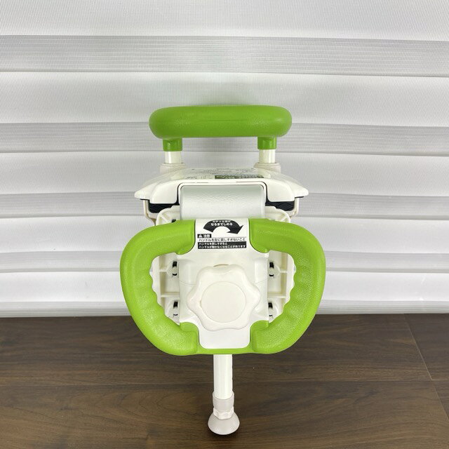★お買い物マラソン期間中限定 ポイント10倍★お風呂グリップ【中古】アロン化成 安寿 536632 ユニットバス対応浴槽手すり USTシリーズ グリーン 最大8...