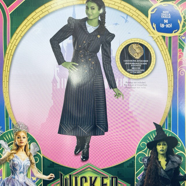 乐天商城 - 送料無料 新品 wicked ウィキッド ふたりの魔女 緑の方 衣装 コスプレ ハロウィン サイズM 大人用/514827在★4