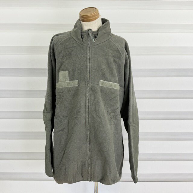 乐天商城 - 米軍 フリースジャケット【中古】 liner extreme weather outer layer flame Lサイズ USアーミー 長袖 POLARTEC / 516127