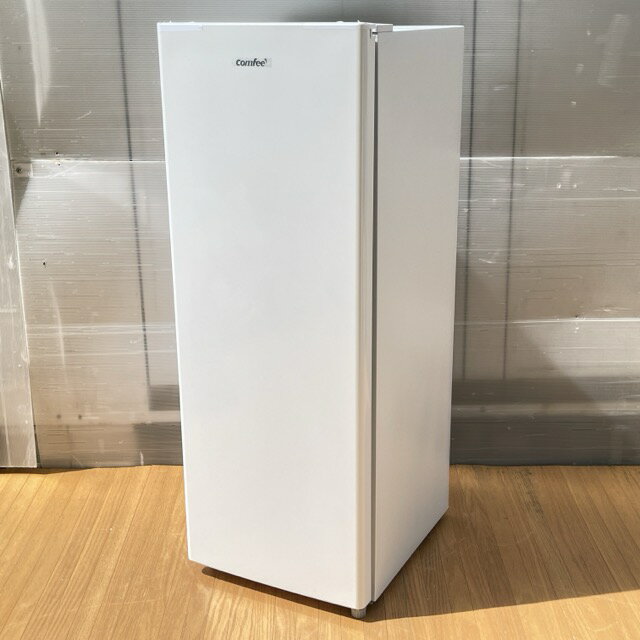 ★お買い物マラソン 期間中限定 ポイント10倍★送料無料 ノンフロン冷凍庫 展示品 動作保証 comfee コンフィー RCU140WH1JP ホワイト 1ドア 135L 2025年製 【中古】054024 C 22428