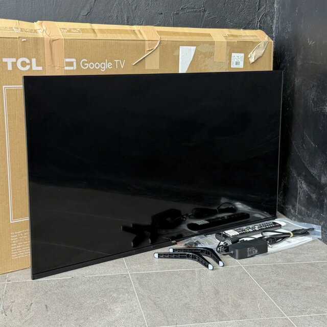 ★新生活フェア お買い物マラソン期間中限定ポイント10倍★40V型 液晶カラーテレビ【中古】動作保証 TCL 40V5C 2025年製 FHD QLED ネット動画対応 スマートテレビ 031135 / 23629