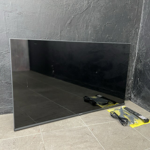 ★お買い物マラソン 期間中限定 ポイント10倍★43V型 液晶テレビ 【中古】 動作保証 Hisense ハイセンス 43E60N 2025年製 スマート UHD 4K Wチューナー内蔵 041020 / 23729