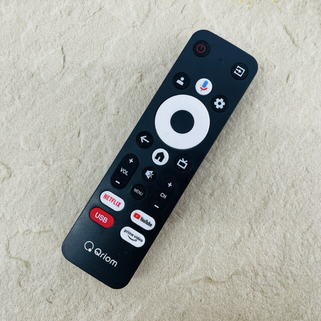 樂天商城 - 送料無料 美品 山善 キュリオム チューナーレステレビ用 リモコン QRH-50TL4K QRH-24TL2K用 /516330在★4