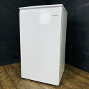 送料無料 ハイセンス ノンフロン冷凍庫 【中古】動作保証 Hisense HF-A61W 61L 右開き 2024年製 ホワイト 072036 B/22632