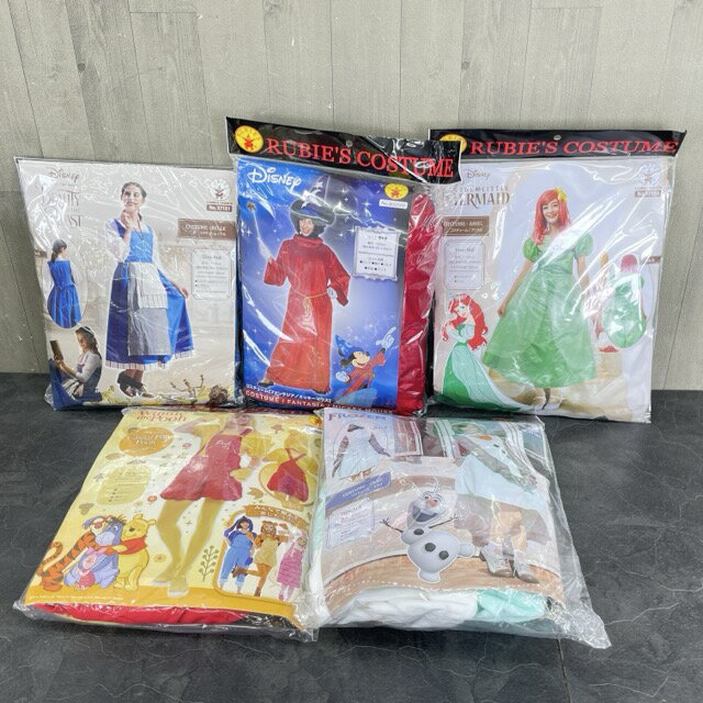 ディズニー コスチューム 5点セット 【中古】RUBIE'S COSTUME コスプレ 仮装 アリエ ...