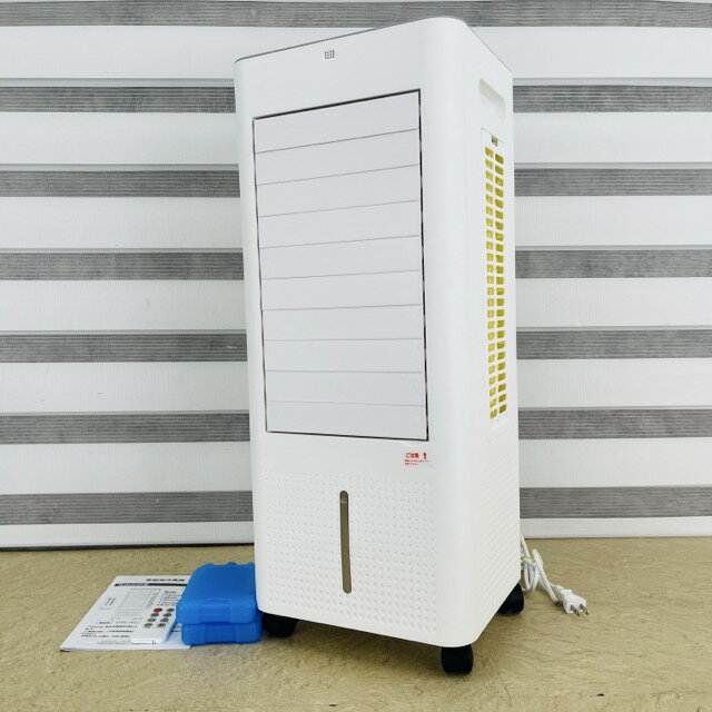 樂天商城 - ★お買い物マラソン期間中限定 ポイント10倍★電気冷風機 【中古】動作保証 FKT007R ホワイト キャスター付き 冷風扇 リモコン付き 大容量タンク 夏物 / 70032