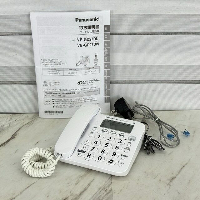 商品詳細 型番: VE-GD27 製造番号: 21576 付属品: 取扱説明書 , アダプター , ケーブル 商品は写真にあるもので全てです。 必ず写真で確認お願い致します。他にもたくさん出品しています。 状態 状態ランク C　少しキズ、汚れがある 状態ランク表 SSS　新品未開封 SS　未使用品 S　展示品 A　使用感が全くなく綺麗 B　目立ったキズや汚れ無し C　少しキズ、汚れがある D　キズや汚れがある E　目立ったキズ、汚れがある F　目立ったキズ、汚れが多くある G　破損個所がある H　破損個所が多くある 状態チェック担当者のコメント 液晶部分にスレ傷があります。その他目立つものは無く状態は良好です。 動作 動作ランク A　動作問題なし 動作ランク表 S　新品未開封 未使用 A　動作問題なし B　一部分のみ未チェック C　多少難有り D　通電のみ確認 E　難有り F　未チェック G　ジャンク品 動作チェック担当者のコメント 動作品を引き取っております。商品到着後8日間の動作を保証いたします 支払詳細 ページ下部にてご確認ください。 発送詳細 佐川急便80サイズにて埼玉県より発送いたします。送料はこちらを御覧下さい。送料無料の商品はご参考までにご覧下さい。※離島、沖縄は発送しておりません。予めご了承下さい。 注意事項 ※タイトルの末尾は管理番号となります。※ジャンク品の商品は、故障や破損、欠品、動作未確認、 正常な動作のお約束ができない等、様々な理由にてジャンク品として販売をさせて頂いております。その為、商品の返品・返金・交換等の 対応は出来ません。修理、パーツ取りなどを想定しお買い求め下さい。 ※保証について動作保証と記載のある商品については、商品に不具合が生じた場合、商品到着後8日以内は返品、返金をお受けいたします。取付や工事が必要なものに関しましては、それに必要な費用は当方では負担致しません。 取付費、工事費は保証対象外となります。当方で販売いたしました商品が明確な原因で重大な事故へと発展いたしました場合にも、商品代金の2倍以上の責任は負いかねます。商品を利用される際には、必ず状態をご確認ください。 ※評価について恐れ入りますが当方から評価はしておりません。評価が必要な場合、受取連絡の際に取引ナビでご連絡下さい。よろしくお願い致します。 誠に勝手ながら各週日曜日が定休日となります。そのためご連絡、発送、手渡し対応等行っておりません。予めご了承の上ご落札をお願い致します。 同梱ご希望の場合は必ずお支払い前にご連絡をお願い致します。※ 新品及び未使用品は商品到着後8日間の動作を保証いたします。