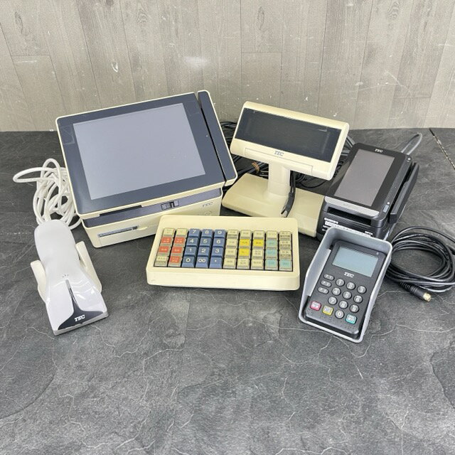 TEC LIU-ST-SCU1F-R MP-80-S1-A111-R PKBMP-80 CT-5100-A210 PADCT-5100-A110 HS-560-UB マルチターミナル スキャナ 【中古】テック/65835