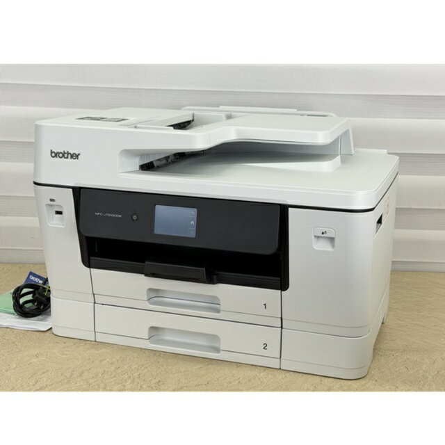 乐天商城 - ★お買い物マラソン期間中限定 ポイント10倍★美品 インクジェット 複合機 【中古】動作保証 brother ブラザー MFC-J7210CDW プリンター　A3対応 使用回数僅か 035012 / 23736