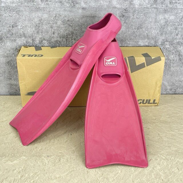 乐天商城 - ラバー フィン 【中古】GULL ガル SUPERMEW マゼンタピンク Sサイズ 23.0cm スキューバ ダイビング GF-2425 スーパーミュー / 516436