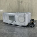 ソニー CDラジオカセットレコーダー 【中古】動作保証 SONY CFD-E501 ラジカセ 電源コード付 シルバー/71236