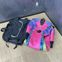 ★新生活応援フェア★今だけ大安売り開催中!!☆☆ウェットスーツ 【中古】 world diving ワールド ダイビング SAVIOR ハンガー ケース付き スキューバ / 56039