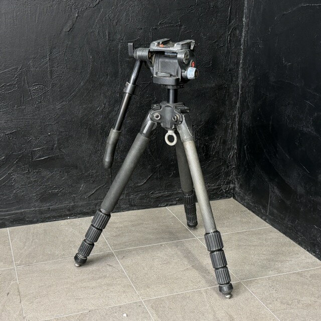 Manfrotto - 三脚 ビデオ雲台 セット 【中古】Manfrotto マンフロット 503HDV Velbon Neo Carmagne 740 カメラ 撮影機材 アクセサリー / 516440