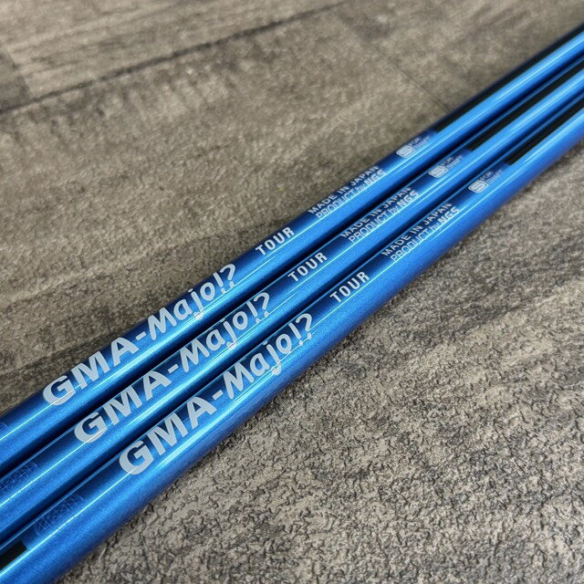 ★新生活フェア お買い物マラソン期間中限定ポイント10倍★希少 レア 未使用保管品 GMA Majo TOUR60 フェアウェイウッド FE-S 3本セット ブルー×ホワイト ゴルフ / 515041