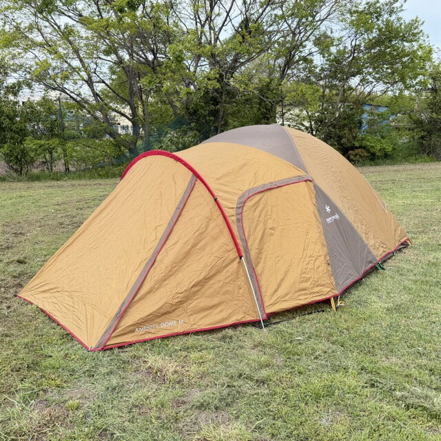 乐天商城 - ★お買い物マラソン期間中限定 ポイント10倍★美品 スノーピーク テント 【中古】snow peak SDE-001R アメニティドームM 3-4人用 キャンプ アウトドア / 516541