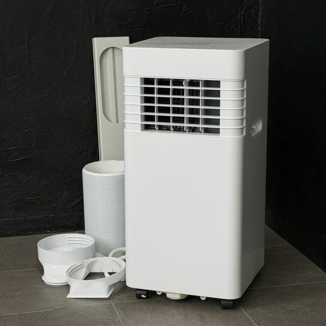 乐天商城 - スポットエアコン 【中古】動作保証 COWSAR J0A6566-7K-CS 2024年製 リモコン欠品 ホワイト 冷房1.7/2.0kw 床置き 夏物 / 70444