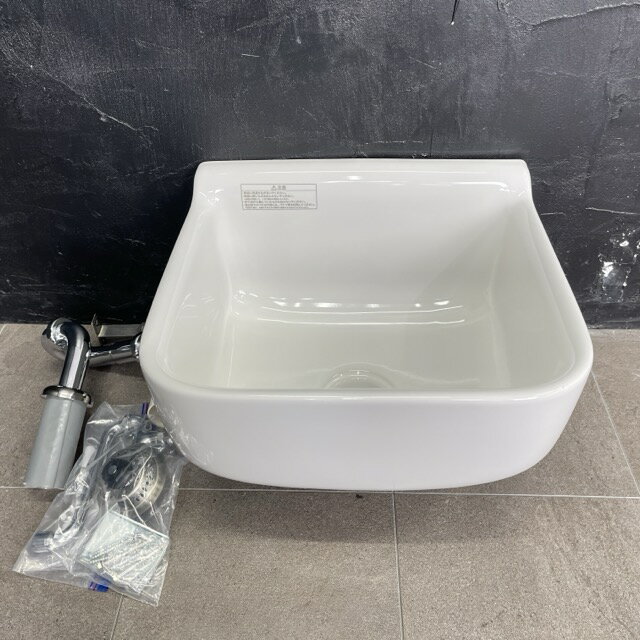 樂天商城 - ★お買い物マラソン期間中限定 ポイント10倍★リクシル イナックス 小型多目的流し LIXIL INAX S-17 BW1 ピュアホワイト【中古】洗面器 シンク 住宅設備/516645