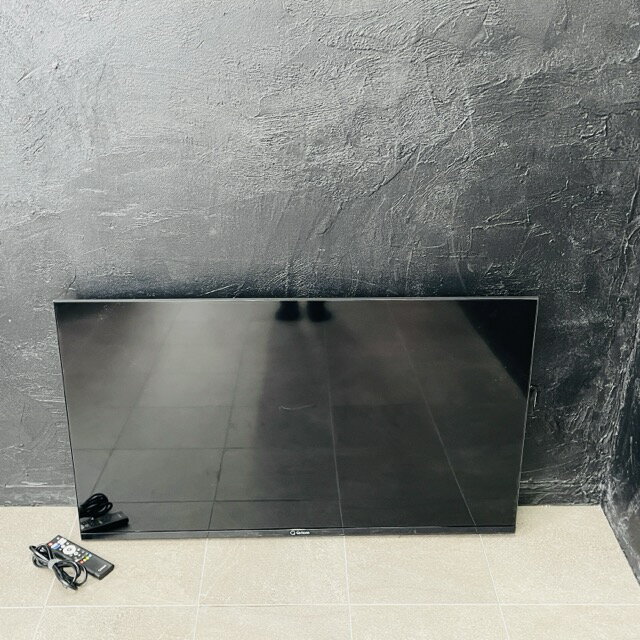 ★お買い物マラソン期間中限定 ポイント10倍★43V型 チューナーレステレビ【中古】美品 動作保証 YAMAZEN QRK-43TL4K ネット動画対応 2025年製 山善 4Kスマートテレビ 017028/23446