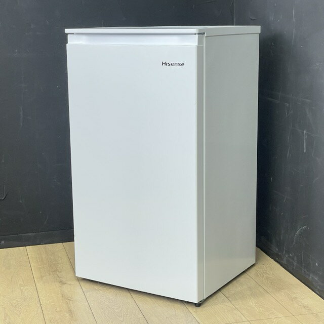 ハイセンス ノンフロン冷凍庫 【中古】動作保証 Hisense HF-A61W 2024年製 61L 右開き ホワイト 065044/20947