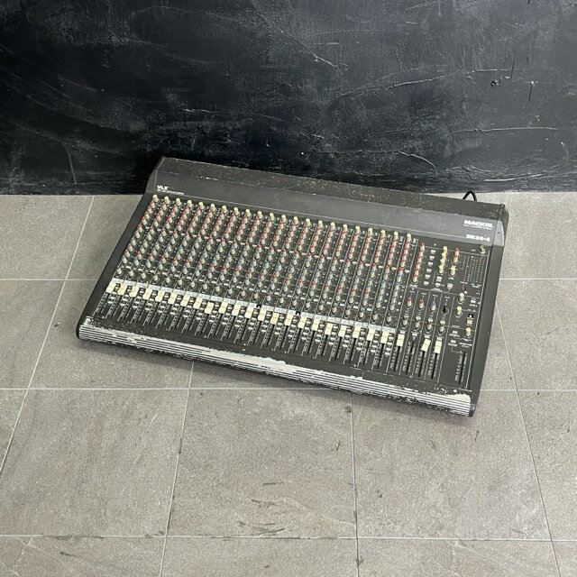 アナログミキサー【中古】音出し確認済み MACKIE SR24・4 24チャンネル 4バス ミキシン ...