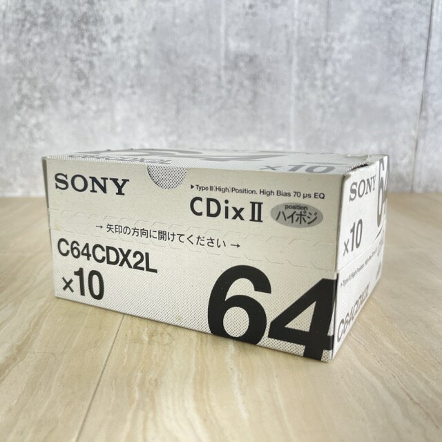 新品未開封 ソニー カセットテープ 10本セット SONY C64CDX2L CDix2 ハイポジ 記録媒体 SONY /64752在★2 商品詳細 型番: C64CDX2L こちらの商品は在庫がございます。箱の状態やシリアル番号等画像と異...