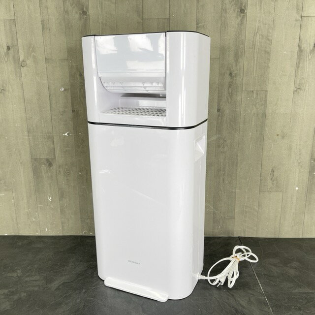 ★5月30日24時間限定 ポイント10倍★サーキュレーター 衣類乾燥除湿機 【中古】 アイリスオーヤマ IJD-I50 ホワイト 2024年製 ジャンク 103036 / 21655