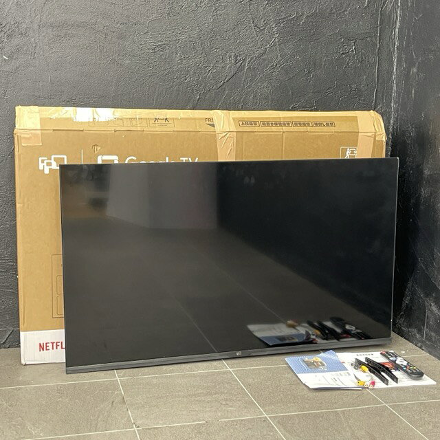 ★お買い物マラソン期間中限定 ポイント10倍★LEDテレビ43V型 【中古】動作保証 FPD JG43-PB Google TV チューナー搭載 家電 スマートテレビ 017007 / 23455