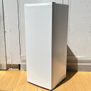 送料無料 ノンフロン冷凍庫 【中古】動作保証 TWINBIRD HF-E916 161L 1ドア 前開き ホワイト 2024年製 077099 D / 22856