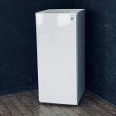 送料無料 【中古】動作保証 SHARPシャープ 冷凍庫 つけかえどっちもドア FJ-HF13H-W プラズマクラスター 冷凍冷蔵 切り替え C/513556
