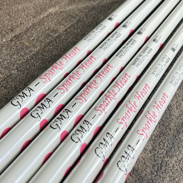 未使用 GMA Sparkle Heart IGM03L 5L 5-10 レディース シャフト 6本 長さ約89-95.5m 日本製 ゴルフクラブ 日本製/515156在★18