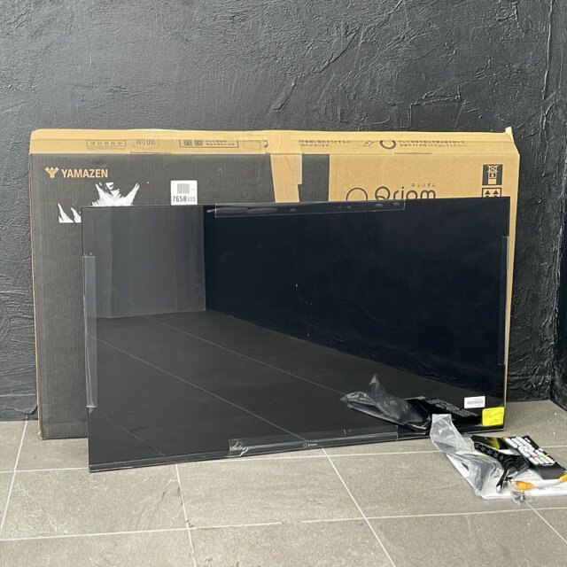 ★お買い物マラソン期間中限定 ポイント10倍★40V型フルハイビジョン液晶テレビ 【中古】 動作保証 Qriom QRTN-40W2K 2025年製 YAMAZEN キュリオム ヤマゼン 017005/ 23457