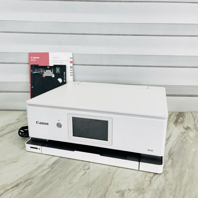 CANON PIXUS XK120 インクジェットプリンター 【中古】未チェック 通電OK インクなし キャノン ピクサス ホワイト 106054/24157 商品詳細 製造番号: 2984 サイズ(幅/奥行き/高さ): 約 37/32/13.7 cm ※素人寸法です。若干の誤差はご了承下さい。 商品は写真にあるもので全てです。 必ず写真で確認お願い致します。他にもたくさん出品しています。 状態 状態ランク C　少しキズ、汚れがある 状態ランク表 SSS　新品未開封 SS　未使用品 S　展示品 A　使用感が全くなく綺麗 B　目立ったキズや汚れ無し C　少しキズ、汚れがある D　キズや汚れがある E　目立ったキズ、汚れがある F　目立ったキズ、汚れが多くある G　破損個所がある H　破損個所が多くある 状態チェック担当者のコメント 使用感はありますが目立った傷などはなく良い状態です。所々黒ずみ汚れがあります。説明書に汚れがあります。付属品多目的トレー、電源コード、取扱説明書があります。 動作 動作ランク D　通電のみ確認 動作ランク表 S　新品未開封 未使用 A　動作問題なし B　一部分のみ未チェック C　多少難有り D　通電のみ確認 E　難有り F　未チェック G　ジャンク品 動作チェック担当者のコメント 通電確認のみしております。その他動作の確認は行っておりません。ジャンク品として出品いたします。 インクが無いため、通電のみの確認です。 支払詳細 ページ下部にてご確認ください。 発送詳細 ゆうパック120にて埼玉県より発送いたします。詳しくはこちらを御覧下さい。 ※現在発送できない地域について郵便局の窓口休止状況、ゆうパック等の引受引渡しが停止となっている地域については、日本郵便ホームページよりご確認ください。落札前に必ずご自身の地域が発送可能かご確認の上ご入札お願い致します。手渡しも歓迎です。※手渡しの場合、取り置きは落札日より1週間となります。予めご了承下さい。※送料無料の商品はご参考までにご覧下さい。 注意事項 ※タイトルの末尾は管理番号となります。※ジャンク品の商品は、故障や破損、欠品、動作未確認、 正常な動作のお約束ができない等、様々な理由にてジャンク品として販売をさせて頂いております。その為、商品の返品・返金・交換等の 対応は出来ません。修理、パーツ取りなどを想定しお買い求め下さい。 ※保証について動作保証と記載のある商品については、商品に不具合が生じた場合、商品到着後8日以内は返品、返金をお受けいたします。取付や工事が必要なものに関しましては、それに必要な費用は当方では負担致しません。 取付費、工事費は保証対象外となります。当方で販売いたしました商品が明確な原因で重大な事故へと発展いたしました場合にも、商品代金の2倍以上の責任は負いかねます。商品を利用される際には、必ず状態をご確認ください。 ※評価について恐れ入りますが当方から評価はしておりません。評価が必要な場合、受取連絡の際に取引ナビでご連絡下さい。よろしくお願い致します。 誠に勝手ながら各週日曜日が定休日となります。そのためご連絡、発送、手渡し対応等行っておりません。予めご了承の上ご落札をお願い致します。 同梱ご希望の場合は必ずお支払い前にご連絡をお願い致します。※ 新品及び未使用品は商品到着後8日間の動作を保証いたします。