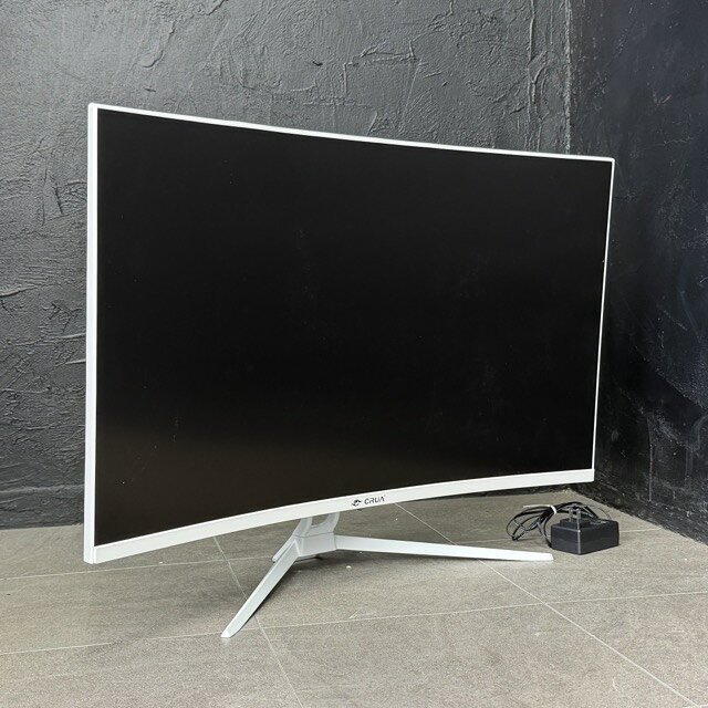 湾曲ゲーミングモニター【中古】美品 動作保証 CRUA CR320C 32インチ 4K UHD 曲面モニター 098045/24457