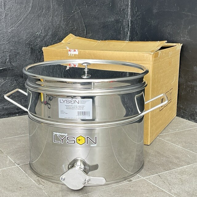 ★2月15日 24時間限定 ポイント10倍!!★未使用保管品 LYSON レイソン 蜂蜜充填容器 30L ハチミツタンク 3..