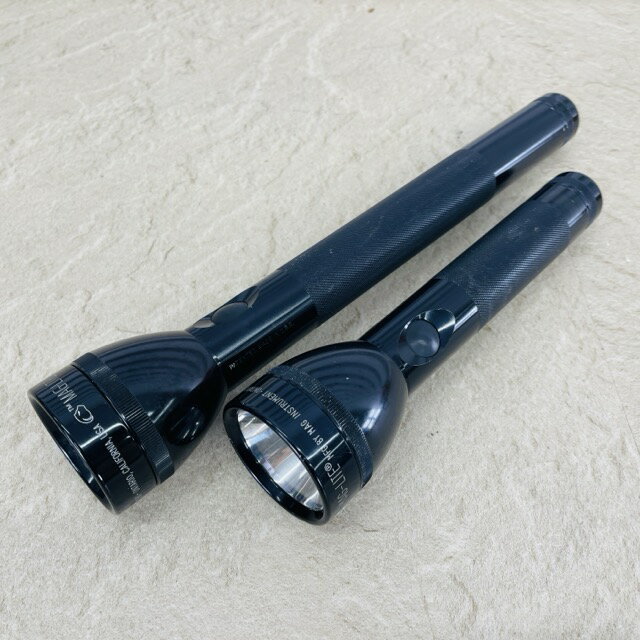 乐天商城 - ★お買い物マラソン期間中限定 ポイント10倍★MAG-LITE 2点セット【中古】動作保証 マグライト 懐中電灯 ブラック アウトドア USA / 516757