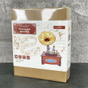 ★7月30日 24時間限定!!ポイント10倍★新品 送料無料 Tonecheer Phonograph MusicBox 3Dパズル オルゴール 蓄音機/900...
