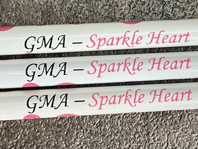 未使用 GMA Sparkle Heart IGM03-3L -10 レディース シャフト 3本 長さ約89cm 重量約42g 日本製 ゴルフクラブ 日本製/515159在★6