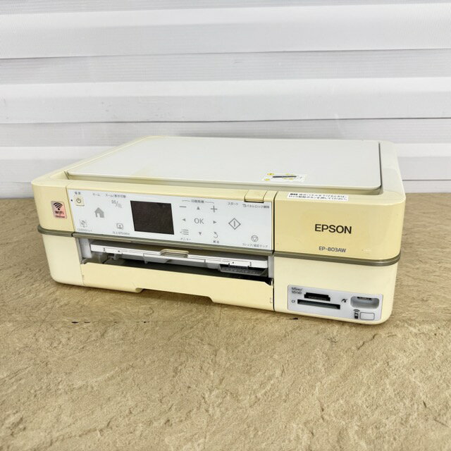 ★6月30日 24時間限定 ポイント10倍★エプソン プリンタ EP-803AW EPSON C432A 通電OK 未チェック /517459