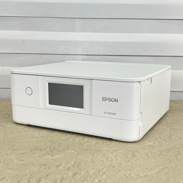 EPSON EP-880AW インクジェットプリンター 本体 EP-880AW インクジェット複合機 Colorio（カラリオ） ホワイト [カード
