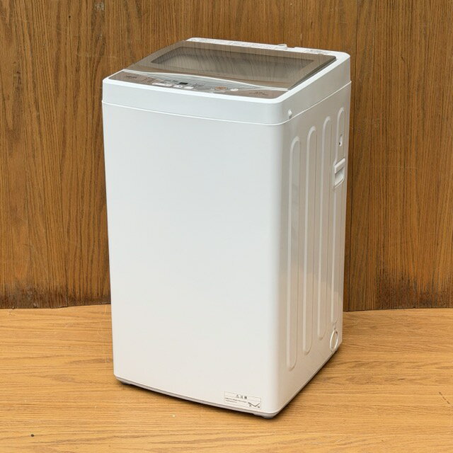 樂天商城 - ★お買い物マラソン期間中限定 ポイント10倍★送料無料 全自動電気洗濯機 【中古】動作保証 AQUA アクア AQW-S5M 2021年製 5.0kg 小型 一人暮らし 単身 ハイアール B / 516461