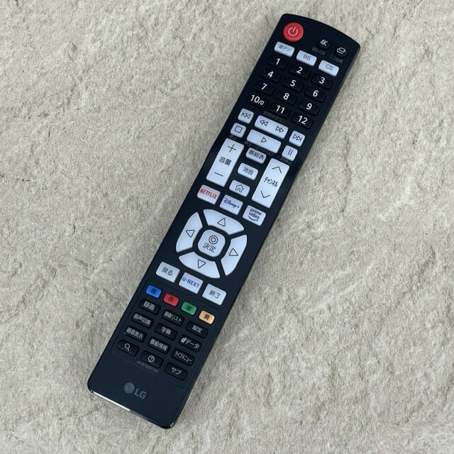 乐天商城 - ★お買い物マラソン期間中限定 ポイント10倍★美品 送料無料 LG テレビ用リモコン AKB76037701 【中古】動作保証/516561在★7