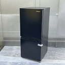 ★5月15日 24時間限定 ポイント10倍★送料無料 ノンフロン冷凍冷蔵庫 【展示品】動作保証 Hisense ハイセンス HR-D140KB 2ドア 2024...