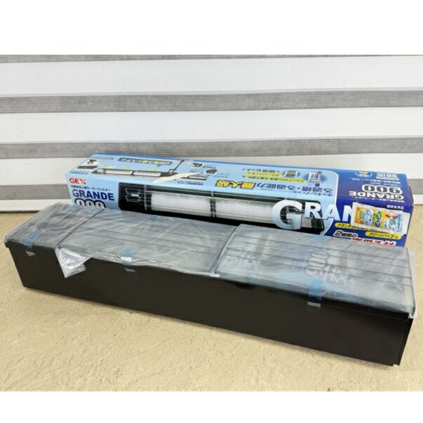 樂天商城 - 未使用 GEX ジェックス 観賞魚用上部モーターフィルター GRANDE グランデ900 ブラック 無給油式 淡水 海水両用 ろ過 水槽用 048078